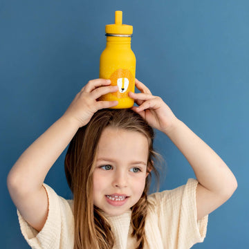 Stainless Steel Kids' Water Bottle – Durable & Leak-Proof by Trixie Baby at brixbailey.com