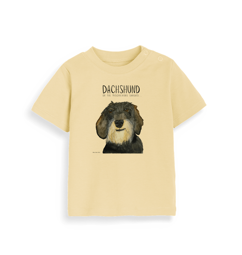 Wire HairedDachshund Baby Tee – Small But Mighty!