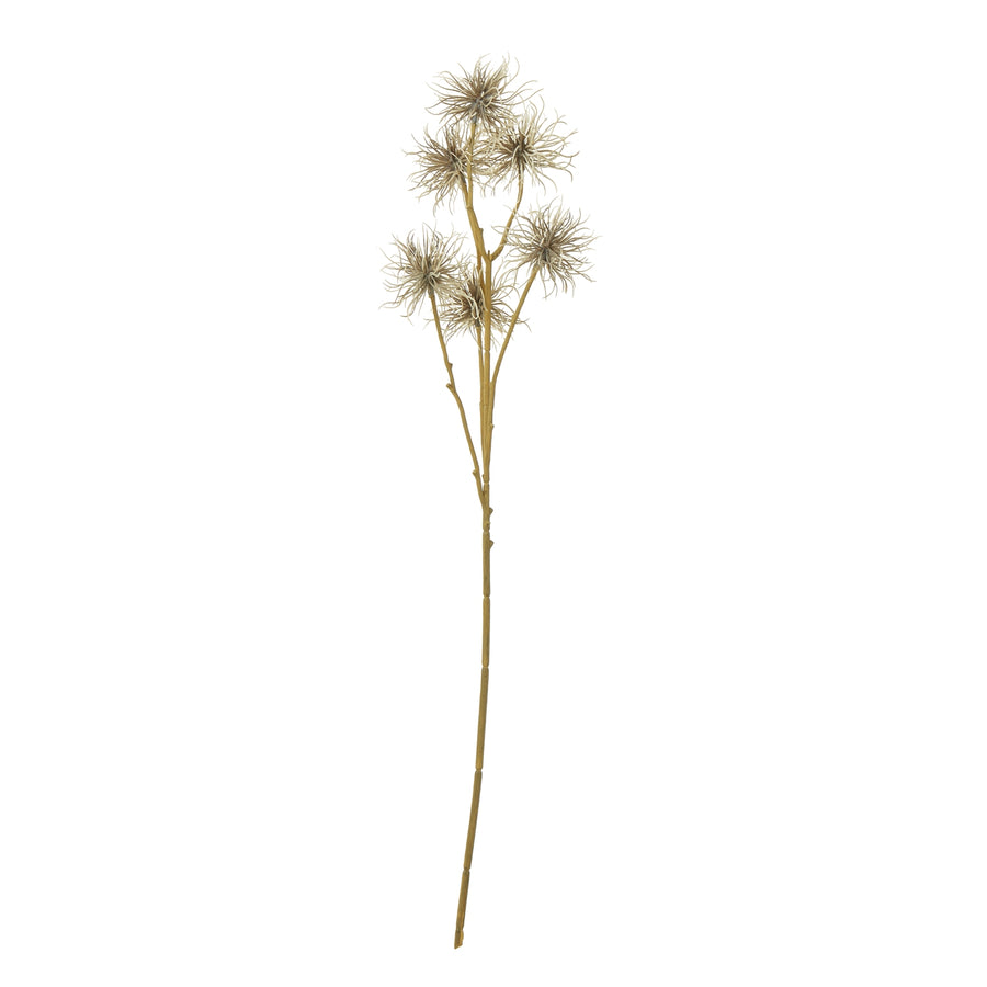 Introducing the captivating Brown Xanthium Spray - Faux Floral Elegance for Stylish Interiors by Hill Interiors at www.brixbailey.com