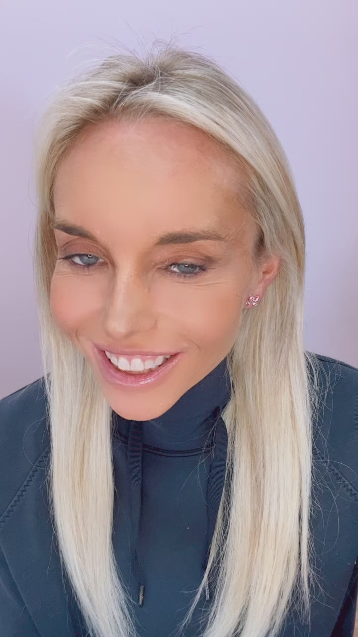 Candy Cane Holiday Earrings Set - 3 Pair