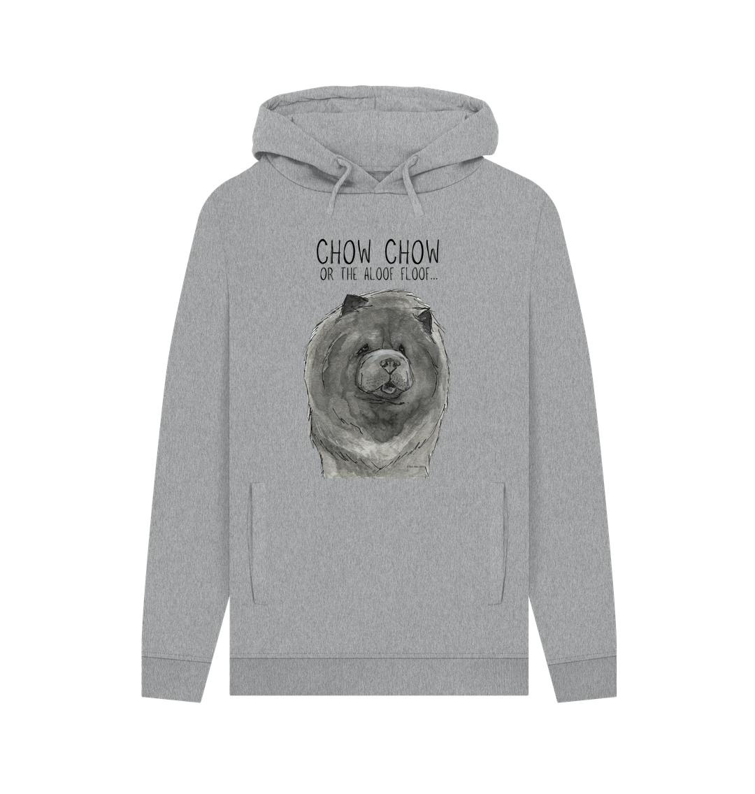 Blue Chow Chow Men's Hoodie – Featuring The Aloof Floof Design!
