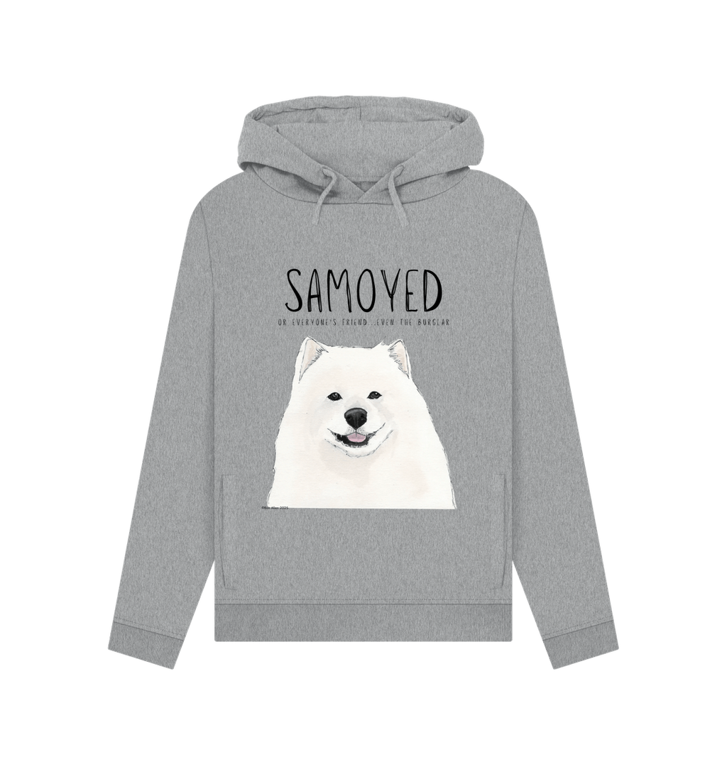Too Cute to Guard the House – Samoyed Hoodie for Dog Lovers