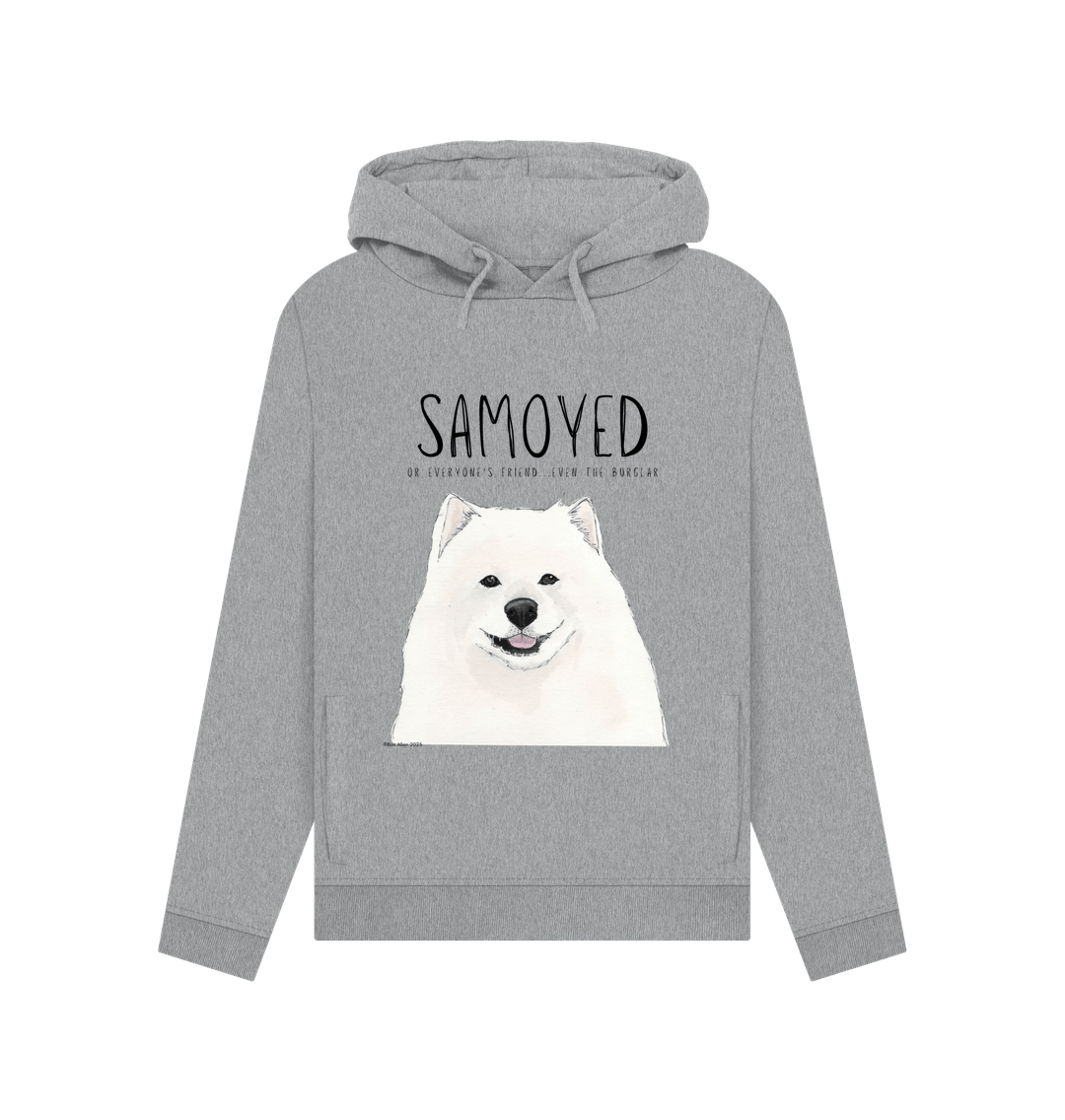Too Cute to Guard the House – Samoyed Hoodie for Dog Lovers