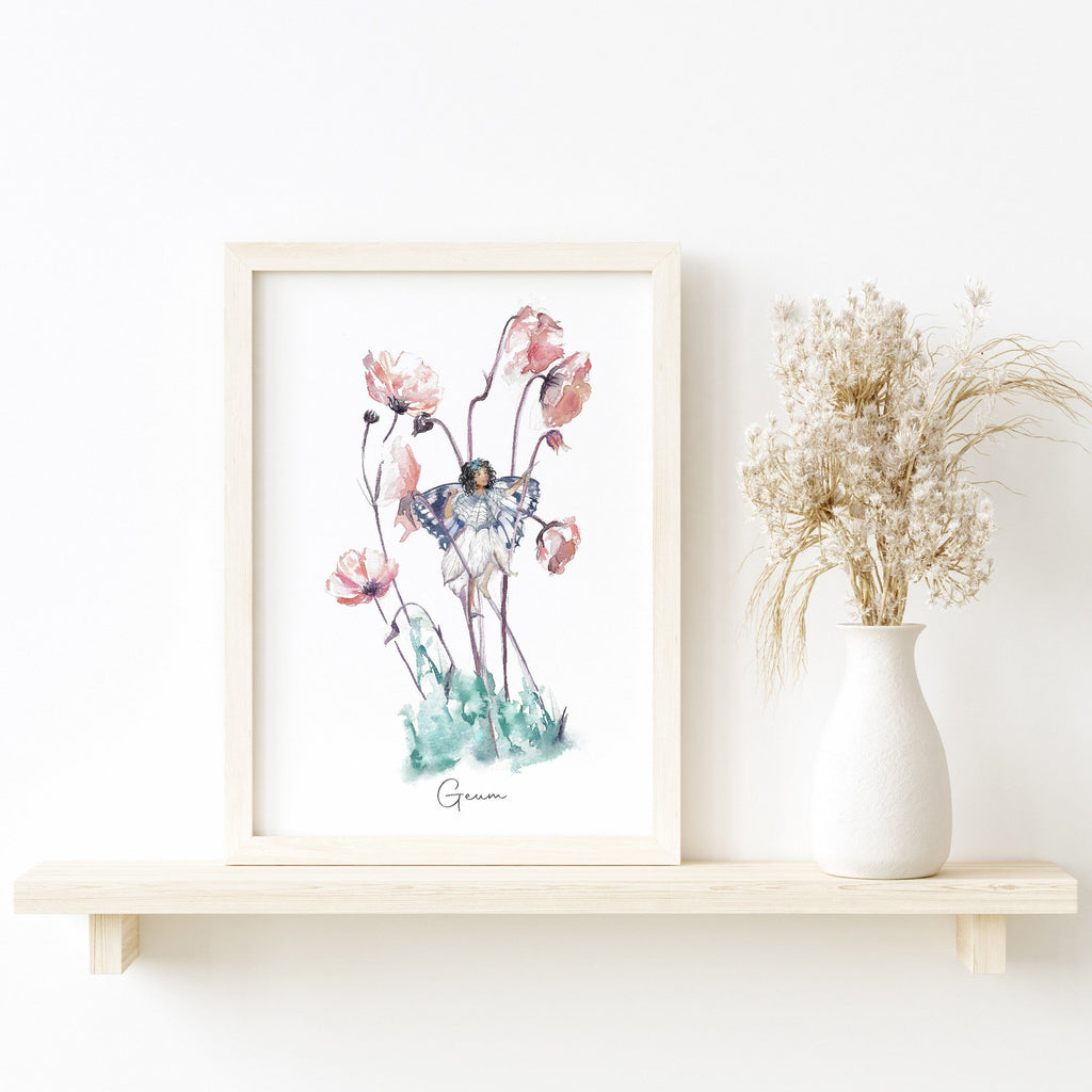 Geum Fairy Fine Art Print