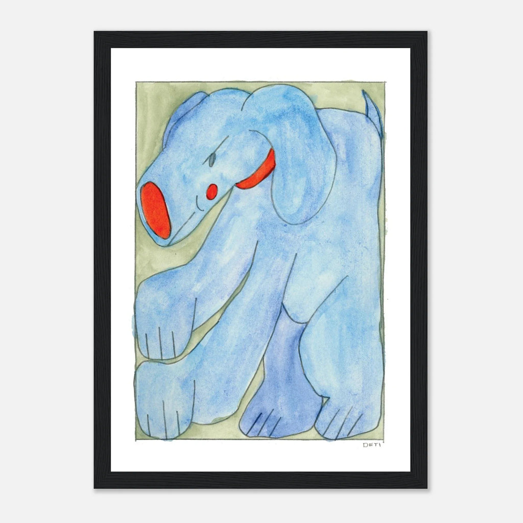 Boog 2 Mischief Framed Print by Hayley Deti