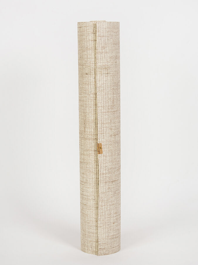 ecoYoga Extra Long Jute Yoga Mat - 4mm