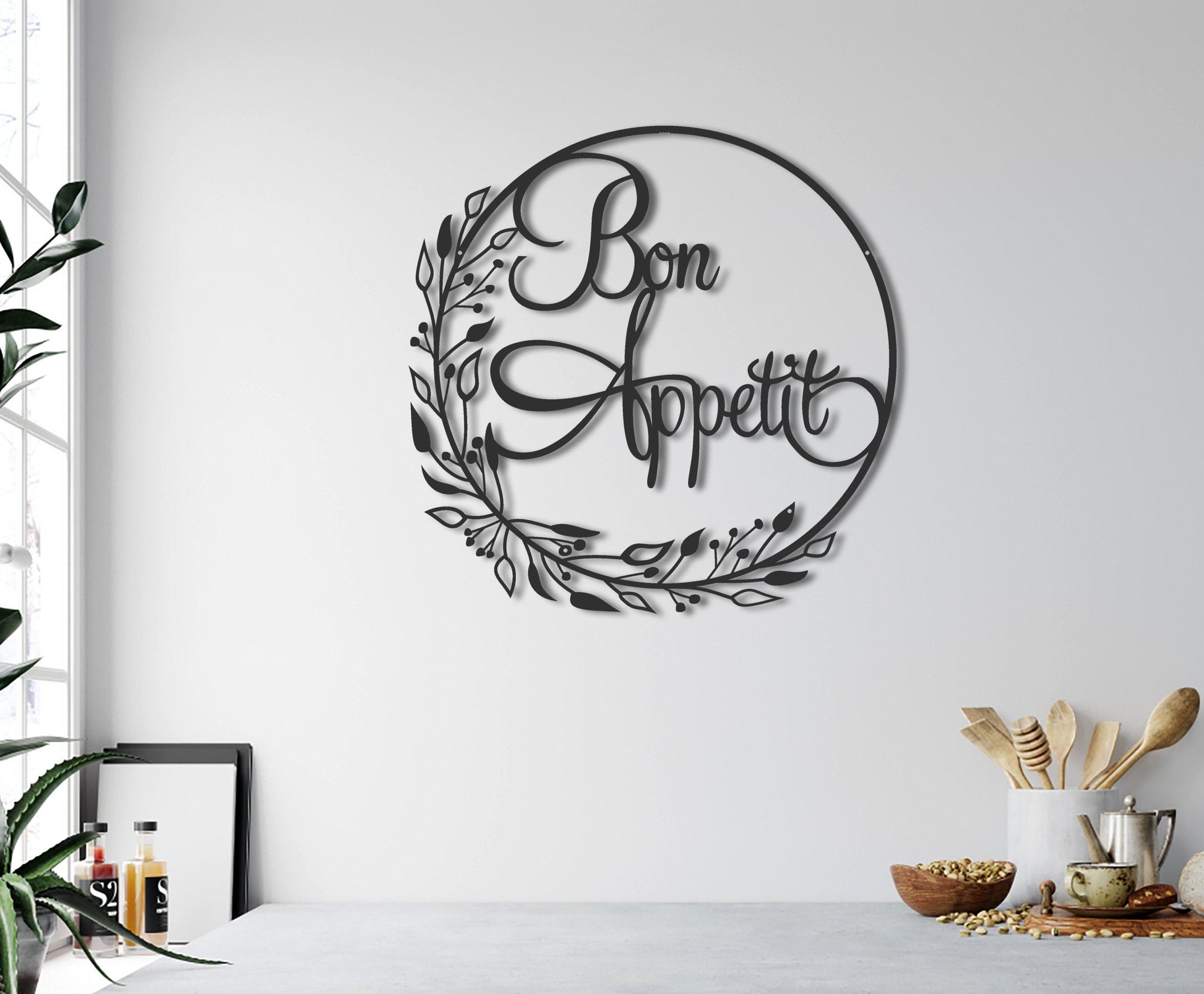 Bon Appetit - Metal Wall Art