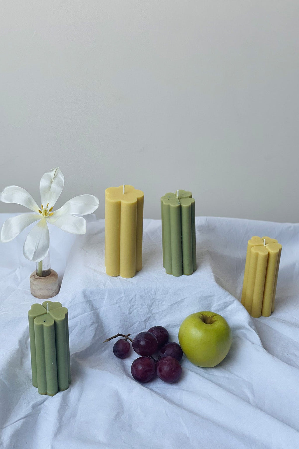 Cherry Blossom Pillar Candle