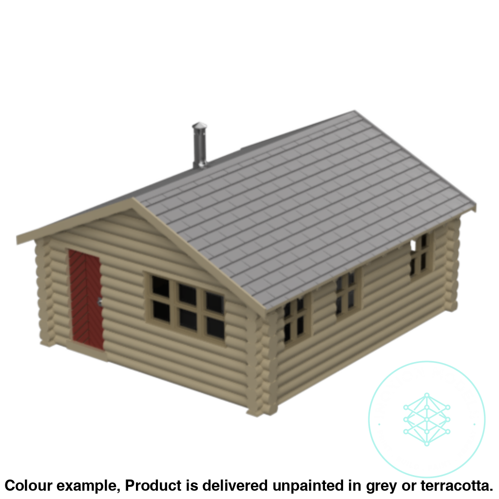 Log Cabin Model Kit OO HO Scale