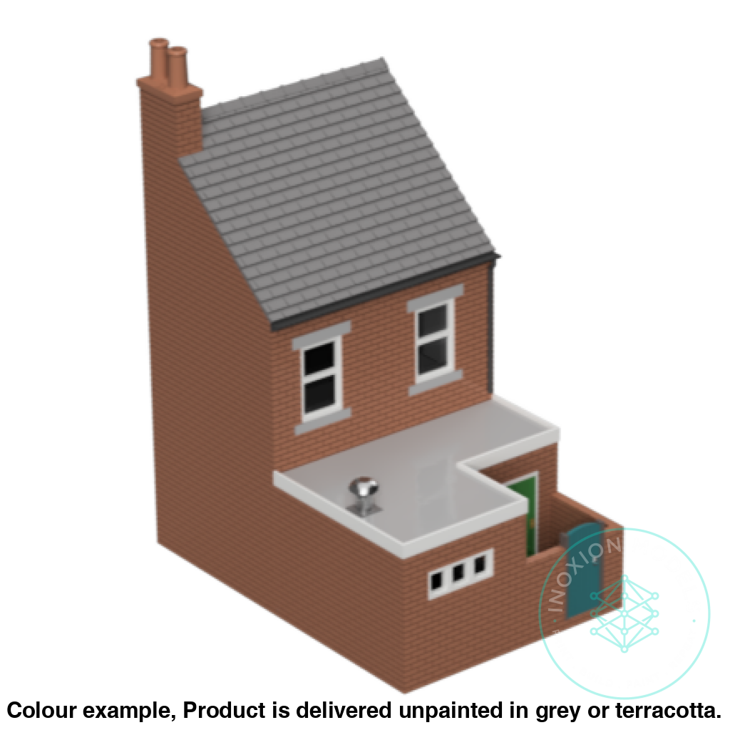 Low Relief Terrace Fish and Chip Shop Model OO HO Scale