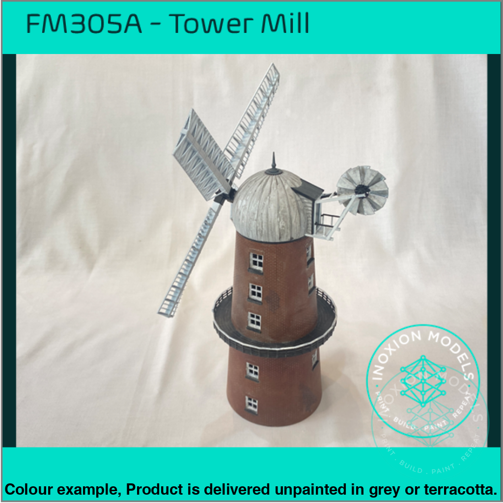 Tower Windmill Model OO HO Scale