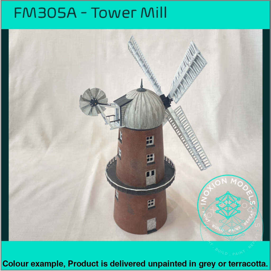 Tower Windmill Model OO HO Scale