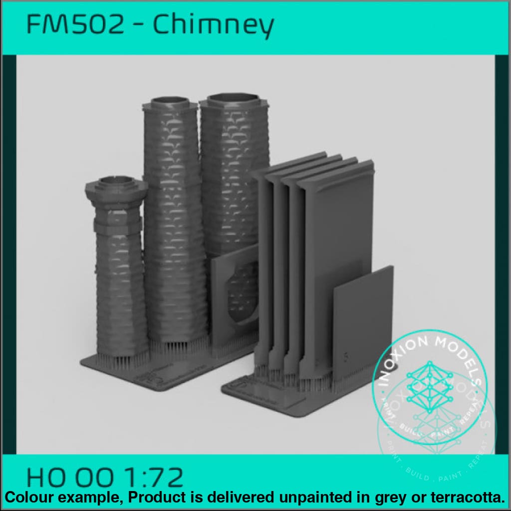 Industrial Chimney Model Kit OO HO Scale