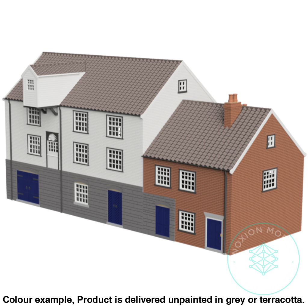 OO HO Scale Victorian Canal Warehouse Model Kit