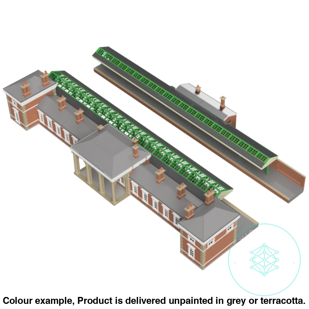 OO HO Scale Station Building Model Kit 1920s to 1950s LNER