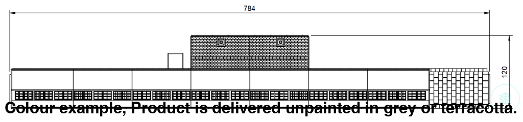 Platform 2 Station Building Model OO/HO Scale