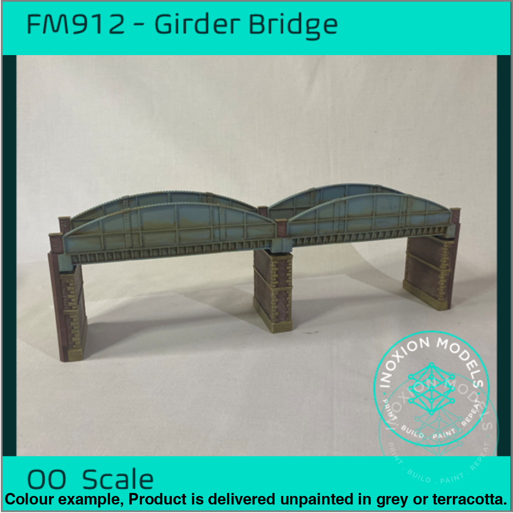 Single Track Girder Bridge OO Scale Model Kit