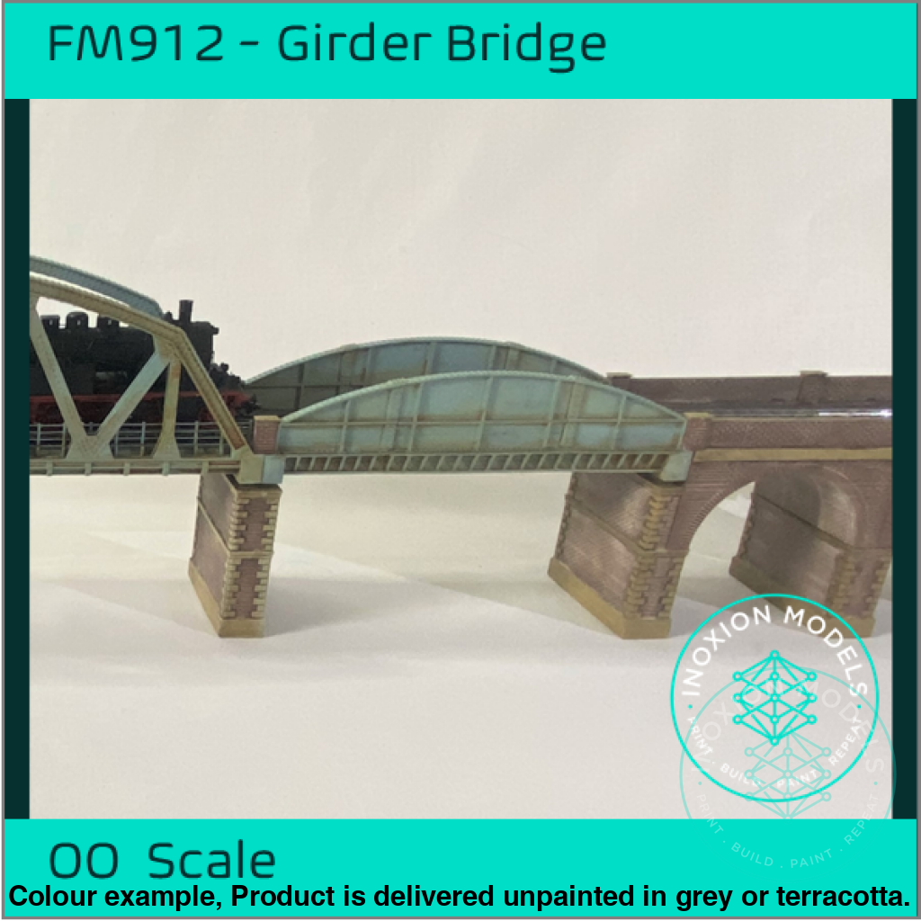 Single Track Girder Bridge OO Scale Model Kit