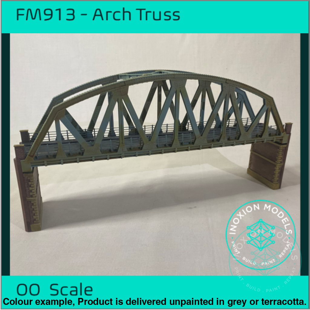 Single Track Truss Bridge OO Scale Model Kit