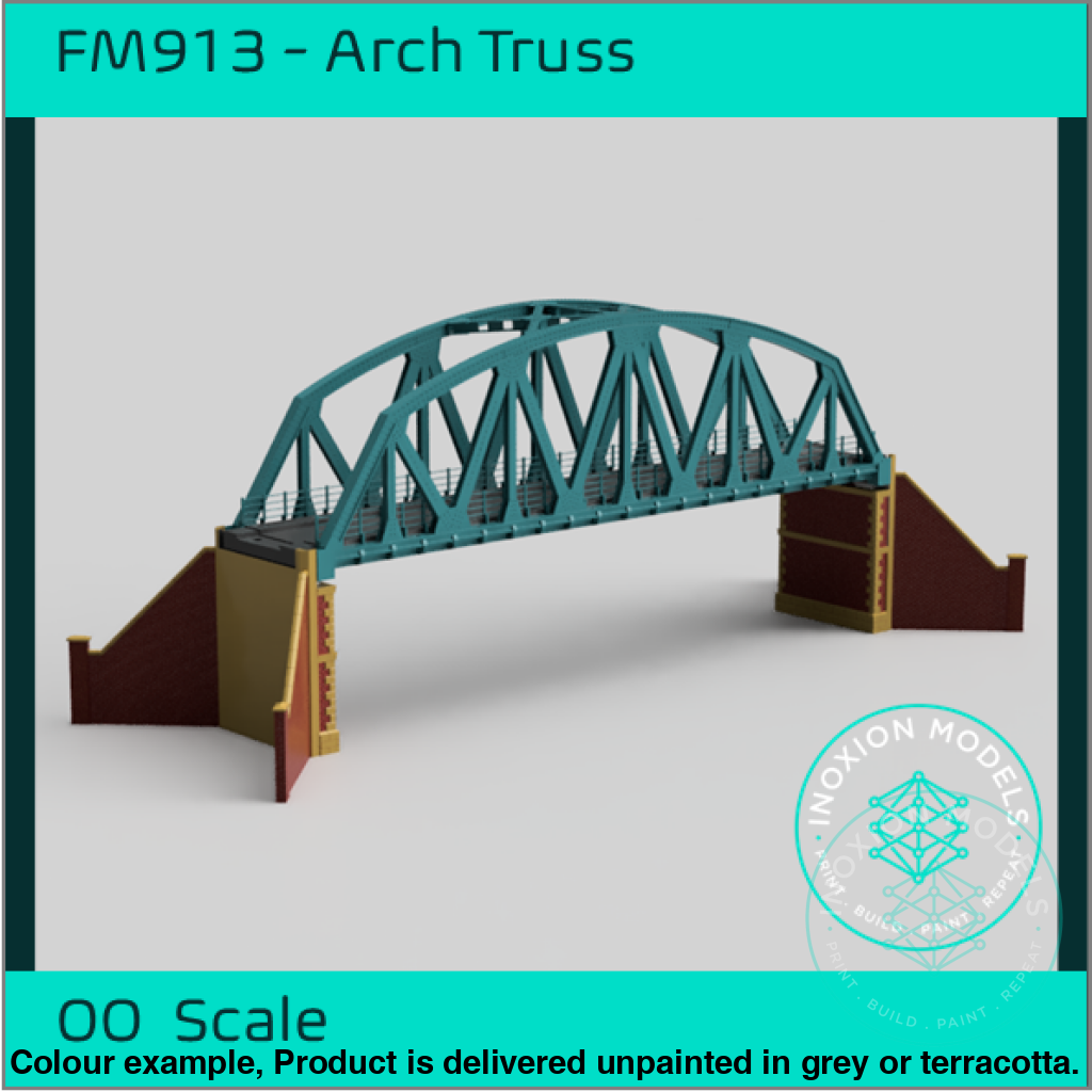 Single Track Truss Bridge OO Scale Model Kit