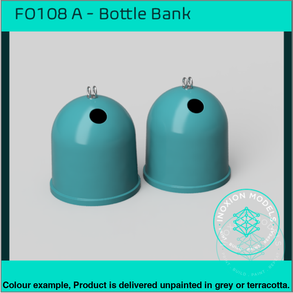 Bottle Banks OO HO Scale Model Set