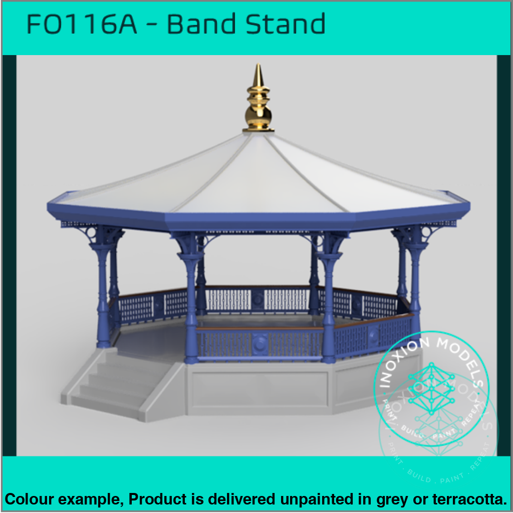 Bandstand OO HO Scale Model Kit