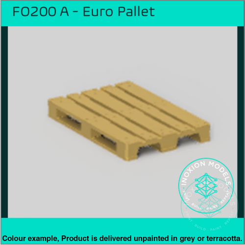 10 Euro Pallets OO HO Scale Model Set