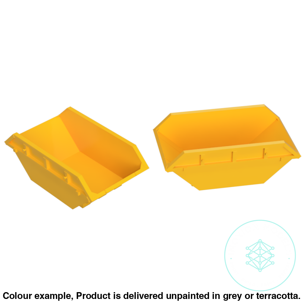 8 Yard Skip OO HO Scale Model Kit Pack of 2