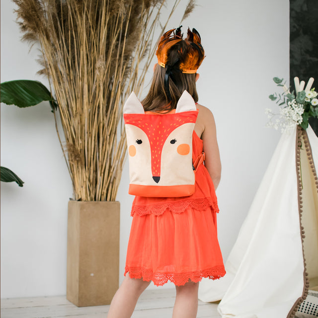 Charming FOX Backpack for Kids – Durable & Stylish Outdoor Bag by Muni at brixbailey.com