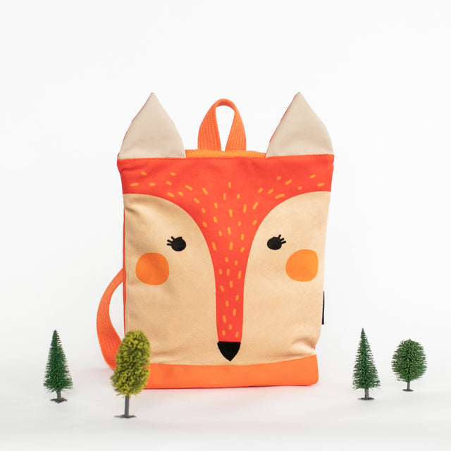 Charming FOX Backpack for Kids – Durable & Stylish by Muni at brixbailey.com