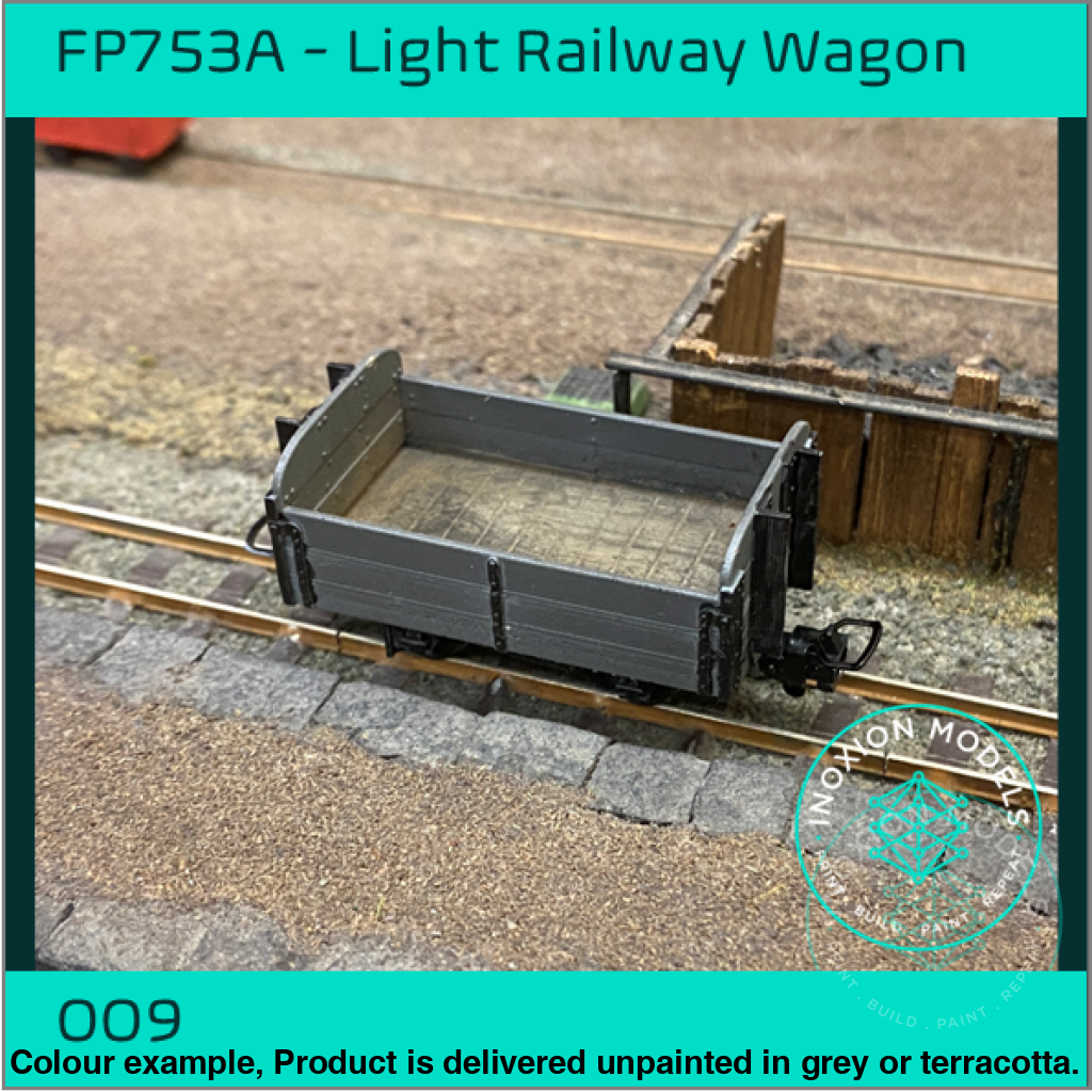 Light Railway Wagon OO9 Narrow Gauge Model Kit
