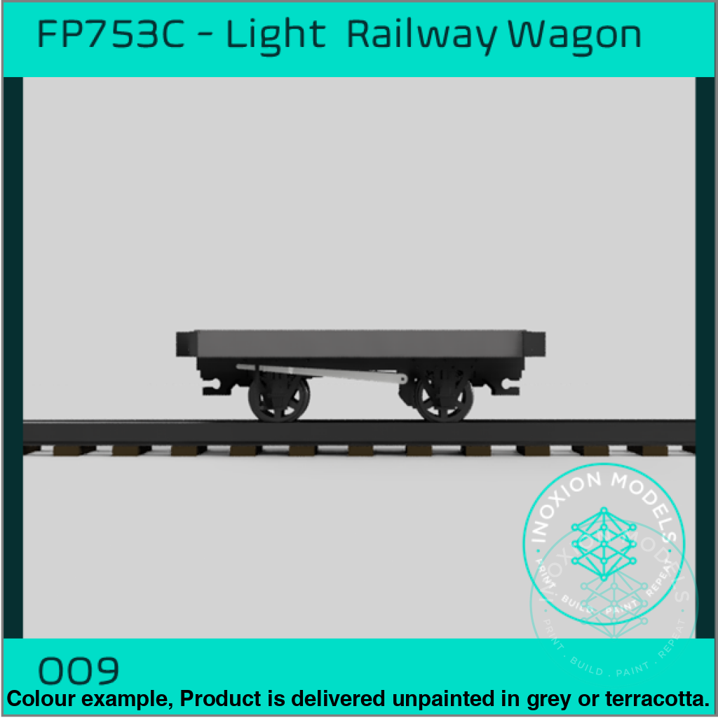 Light Railway Wagon OO9 Narrow Gauge Model Kit