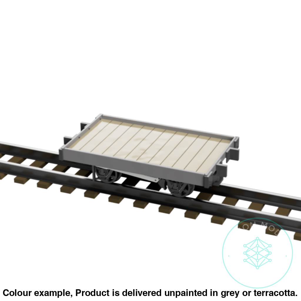 Light Railway Wagon OO9 Narrow Gauge Model Kit