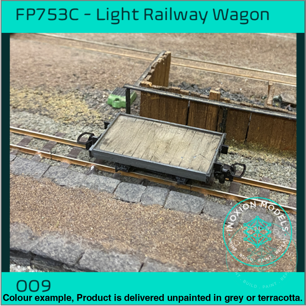 Light Railway Wagon OO9 Narrow Gauge Model Kit
