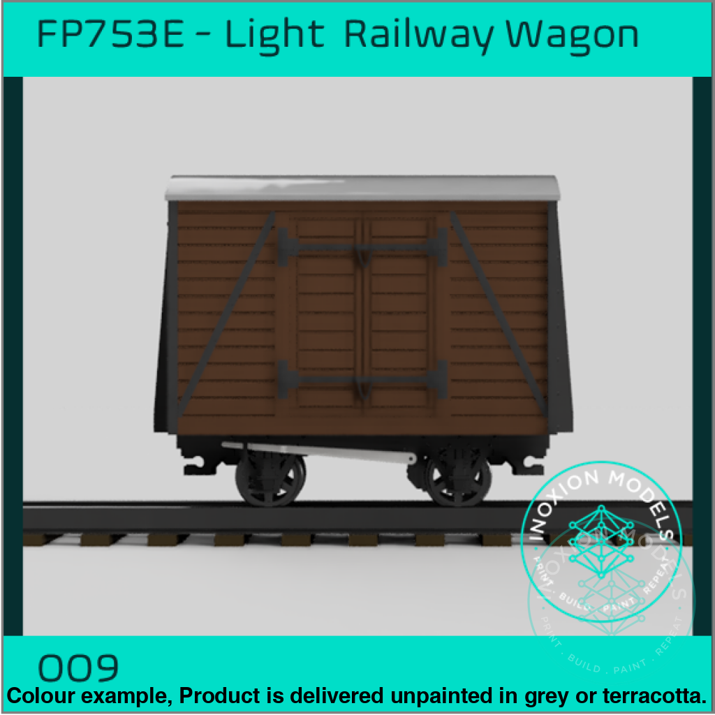 Light Railway Wagon OO9 Narrow Gauge Model Kit