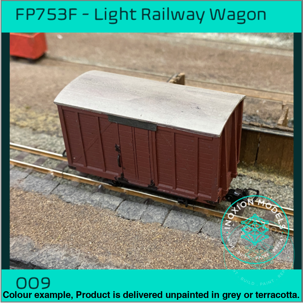 Light Railway Wagon OO9 Gauge Model Kit