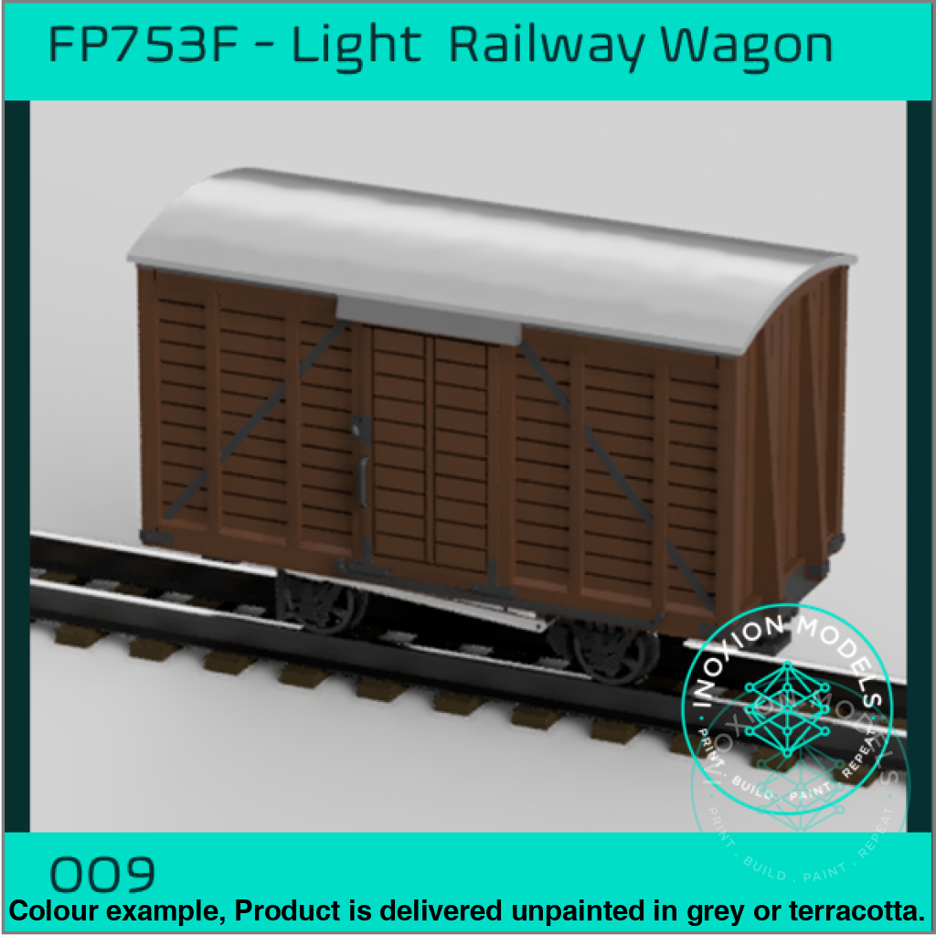 Light Railway Wagon OO9 Gauge Model Kit