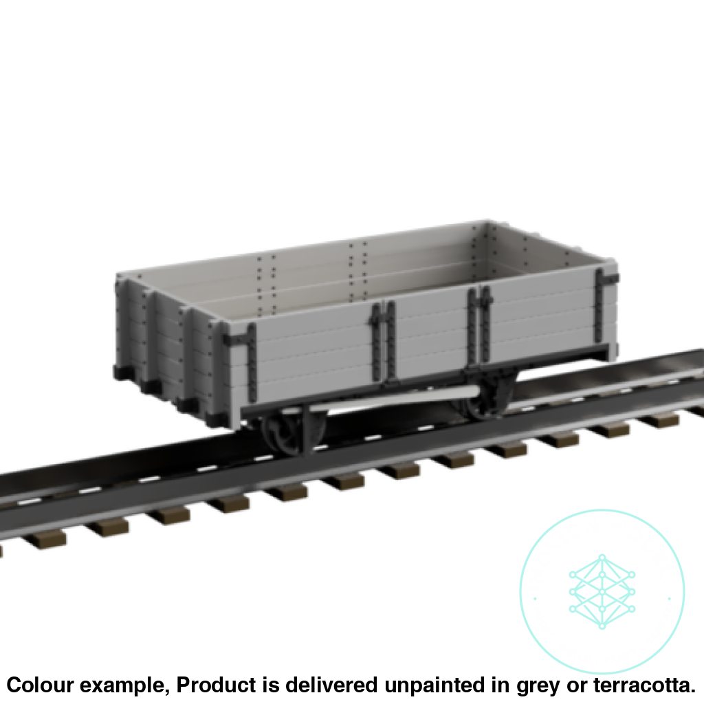 4 Pack OO9 Gauge 5 Ton Open Railway Wagons