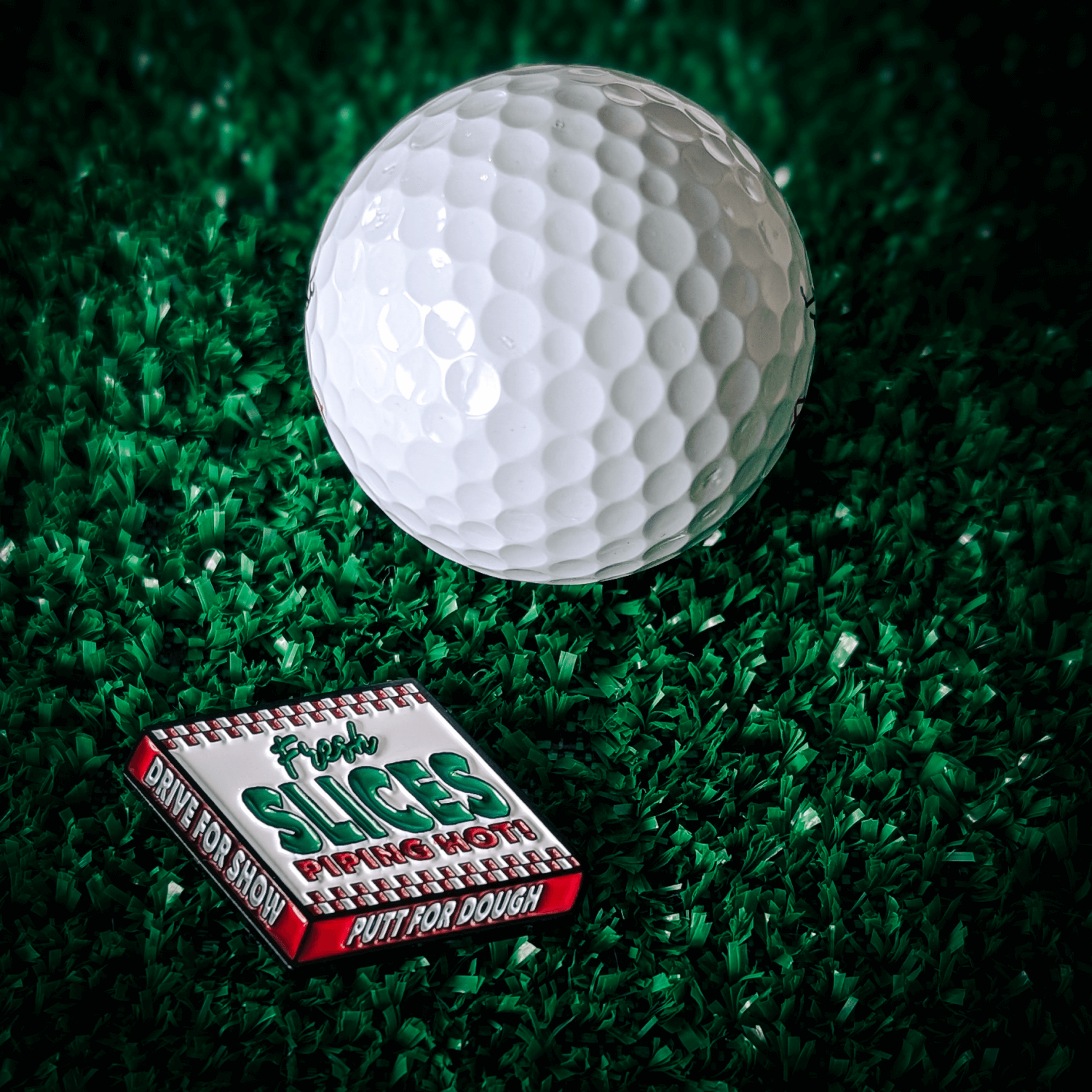 Fresh Slices Golf Ball Marker