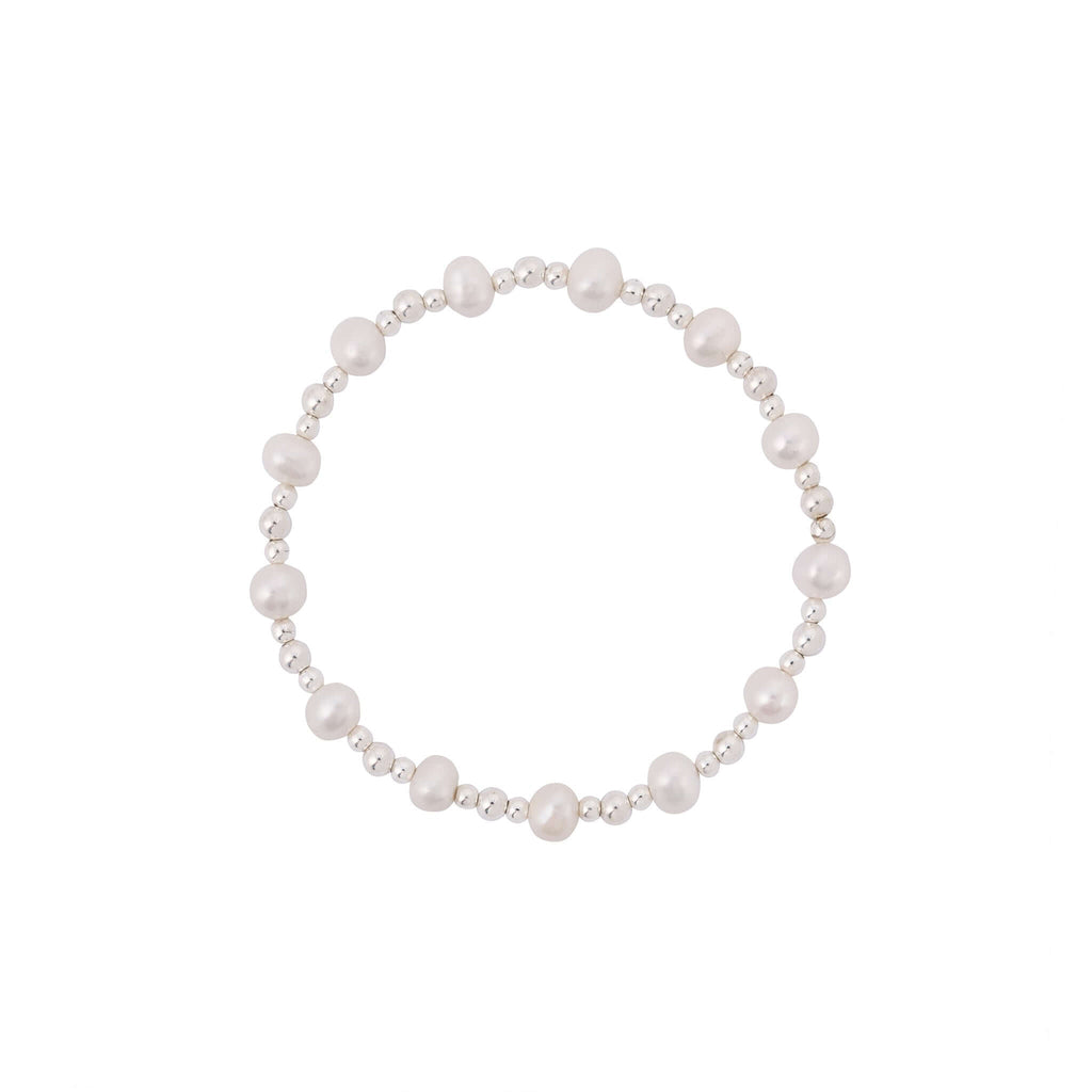 Freshwater Pearl Bracelet in Sterling Silver or Gold Filled