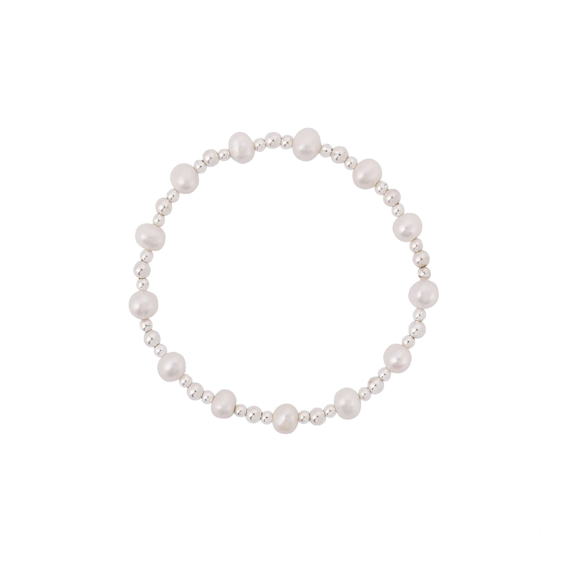 Freshwater Pearl Bracelet in Sterling Silver or Gold Filled