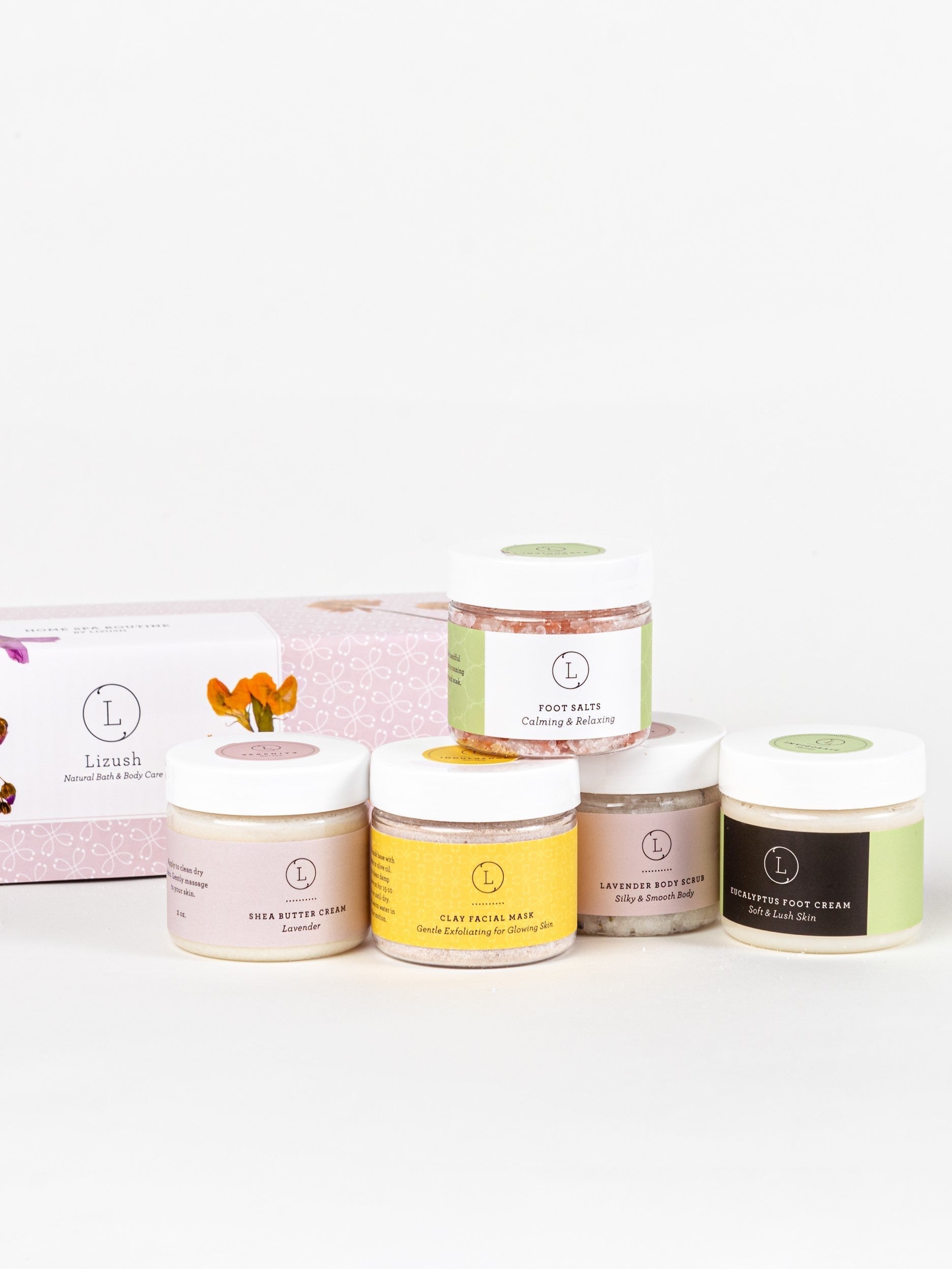 Full Body Luxury Home Spa Routine Gift Set