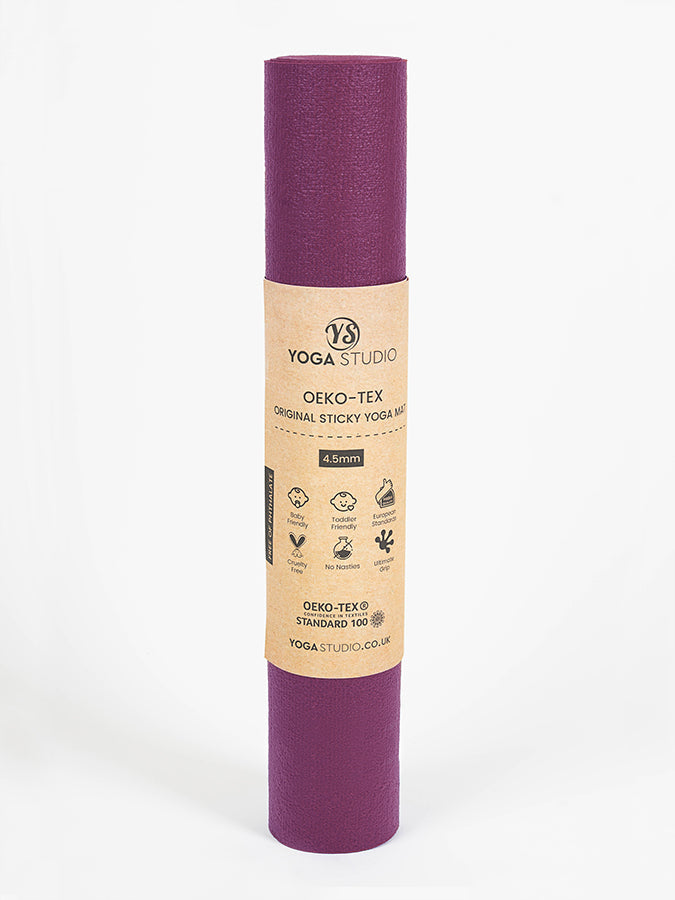 Yoga Studio Oeko-Tex Sticky Yoga Mat 4.5mm