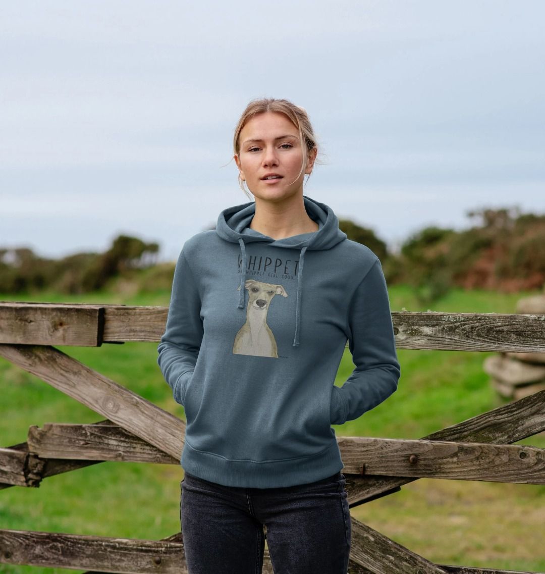Whippet-Approved Women’s Hoodie: Ethical, Cozy & Chic!
