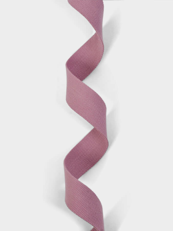 Yoga Studio GOTS Organic Cotton D-Ring 2.5m Yoga Belt Strap