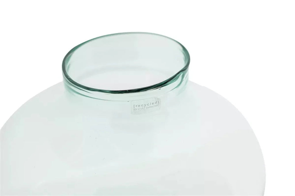Vase MD1 RECYCLED Glass- CLEAR by DutZ
