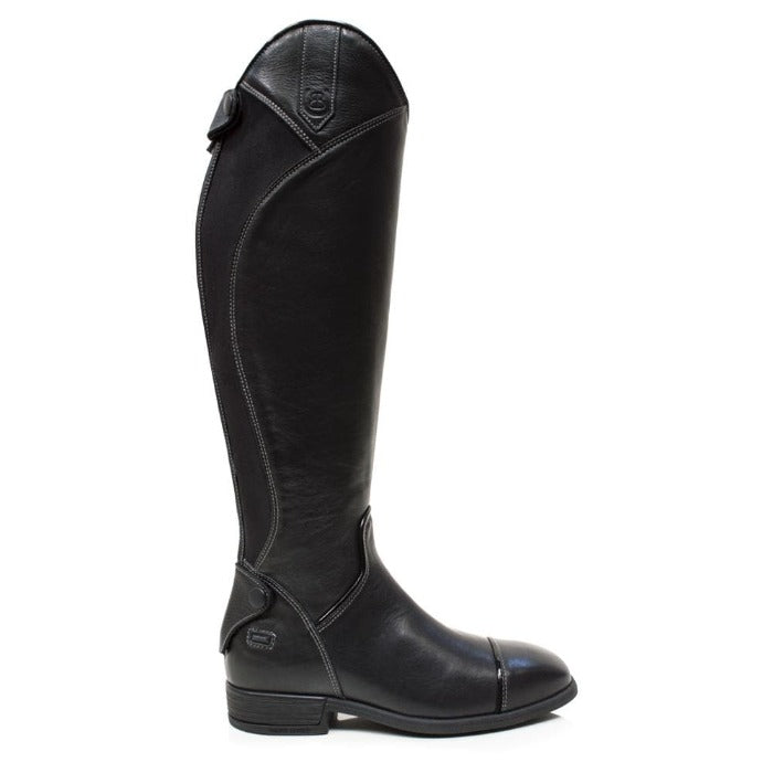Georgia Long Riding Boot in Black