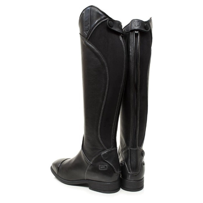 Georgia Long Riding Boot in Black