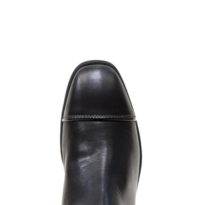 Georgia Long Riding Boot in Black