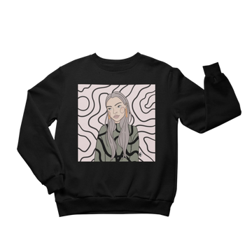 Unisex Crewneck Sweatshirt with Illustration - Decision